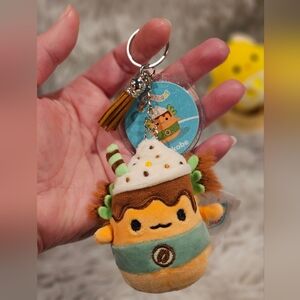 CUSTOM Nakobe the Latte Axolotl keychain New Crossover Series